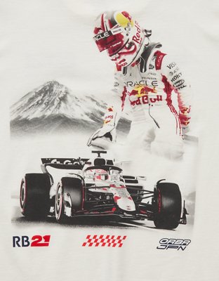 AE x Oracle Standard Fit Red Bull Racing Graphic T-Shirt