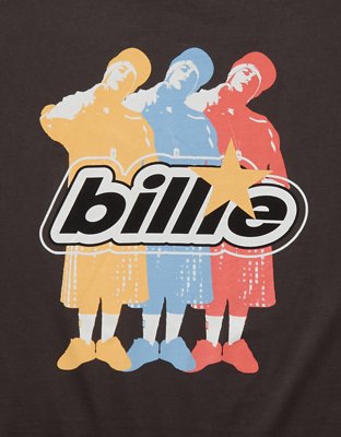 AE Boxy Fit Billie Eilish Graphic T-Shirt