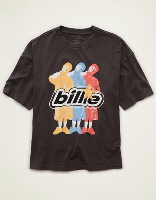 AE Boxy Fit Billie Eilish Graphic T-Shirt