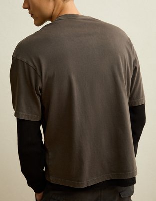AE Boxy Fit Billie Eilish Graphic T-Shirt