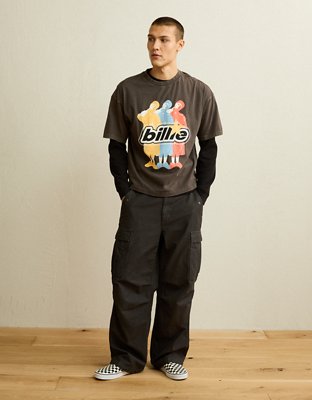 AE Boxy Fit Billie Eilish Graphic T-Shirt