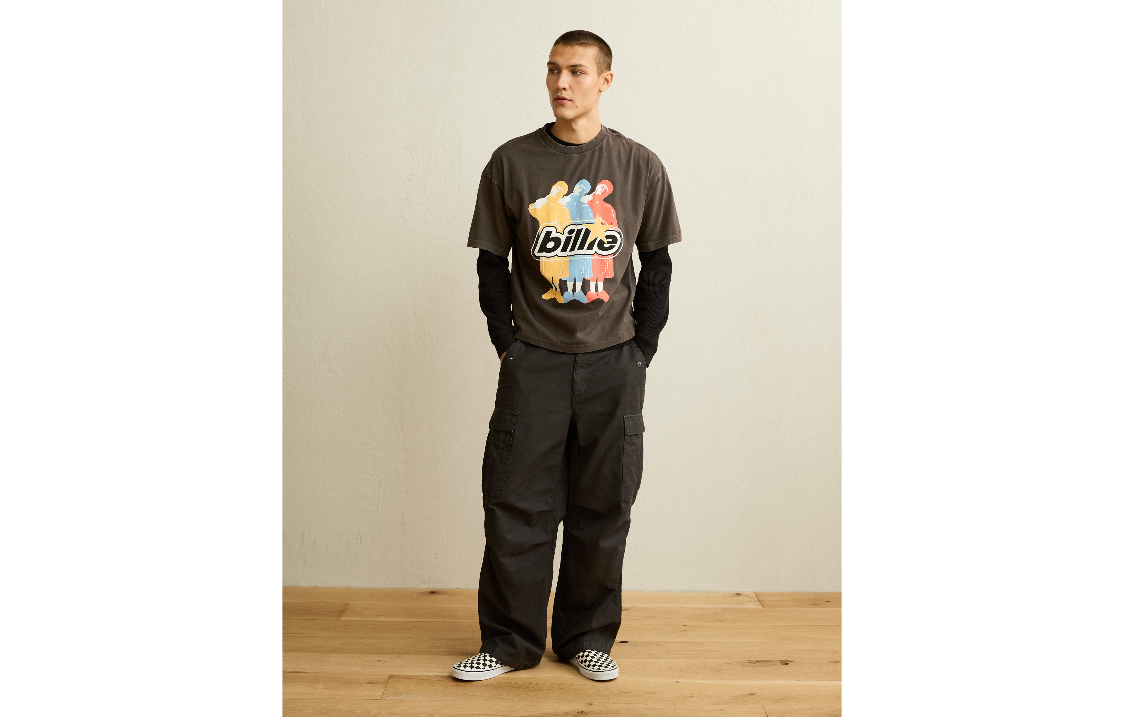 AE Boxy Fit Billie Eilish Graphic T-Shirt