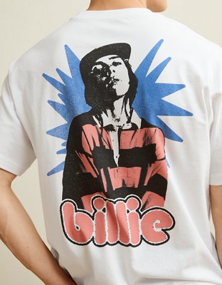 AE Boxy Fit Billie Eilish Graphic T-Shirt