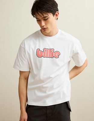 AE Boxy Fit Billie Eilish Graphic T-Shirt
