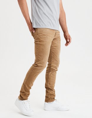 ae extreme flex skinny khaki pant