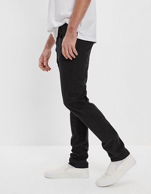 Мужские джинсы American Eagle AE Flex Soft Twill Slim Pant — фото 4