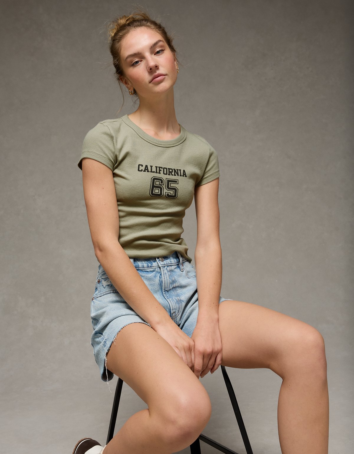 AE Graphic Hey Baby Tee - image 5