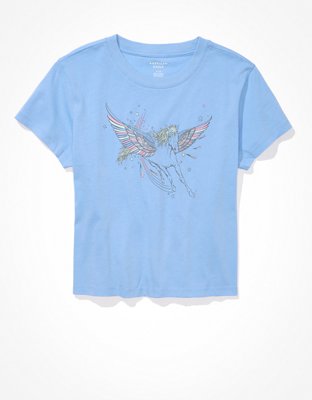 Женские футболки American Eagle AE Graphic Logo Tee — фото 3
