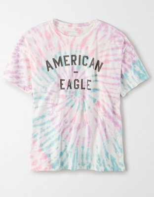AE Tie Dye Graphic T-Shirt