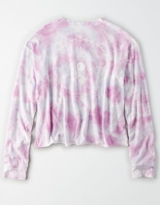 Женские футболки American Eagle AE Long Sleeve Horoscope Graphic T-Shirt — фото 4