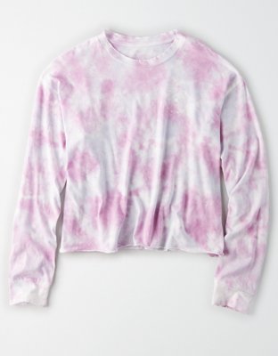 Женские футболки American Eagle AE Long Sleeve Horoscope Graphic T-Shirt — фото 3