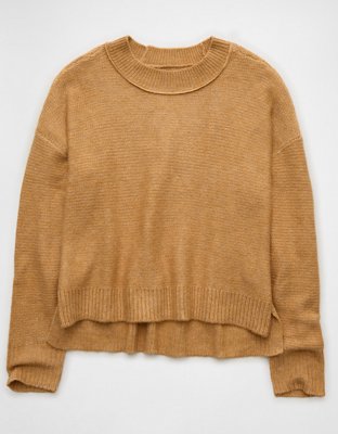 Женские свитеры American Eagle AE Slouchy Cropped Pullover Sweater — фото 3