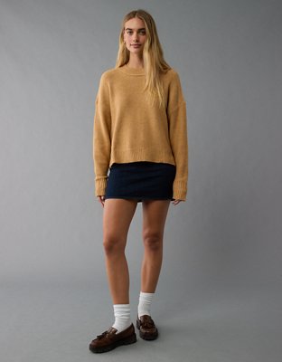 AE Slouchy Cropped Pullover Sweater