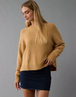 AE Slouchy Cropped Pullover Sweater