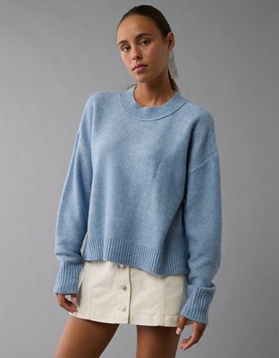 AE Slouchy Cropped Pullover Sweater