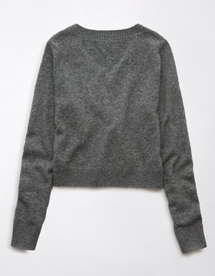 AE Whoa So Soft Shrunken V-Neck Sweater