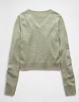 AE Whoa So Soft Shrunken V-Neck Sweater