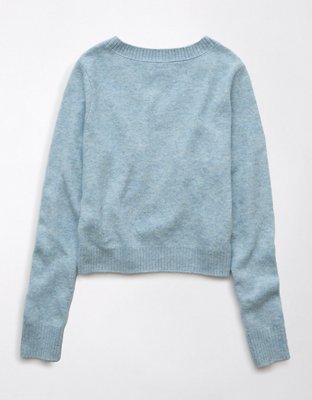 AE Whoa So Soft Shrunken V-Neck Sweater