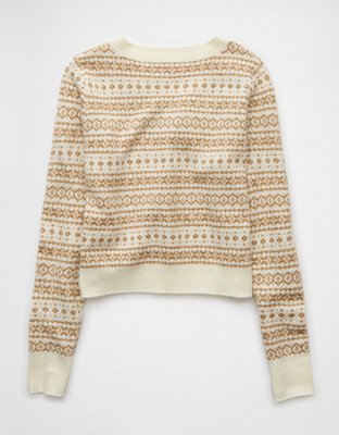 AE Whoa So Soft Shrunken V-Neck Sweater