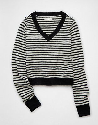 AE Whoa So Soft Shrunken V-Neck Sweater