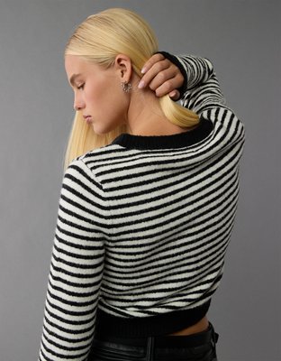 Женские свитеры American Eagle AE Whoa So Soft Shrunken V-Neck Sweater — фото 2