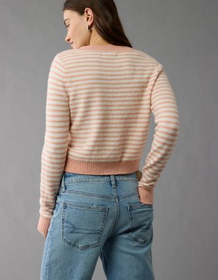 AE Whoa So Soft Shrunken V-Neck Sweater