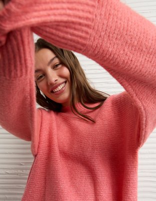 Chandail à col rond si doux Whoa AE