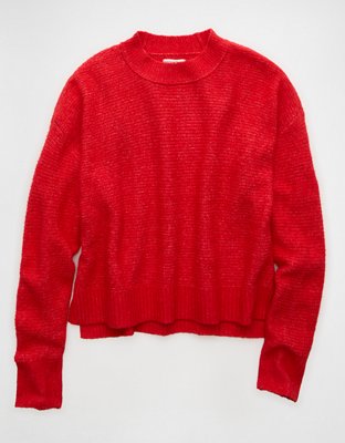 AE Whoa So Soft Mock Neck Sweater