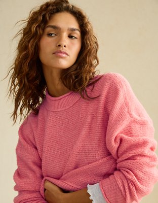 AE Whoa So Soft Cropped Sweater