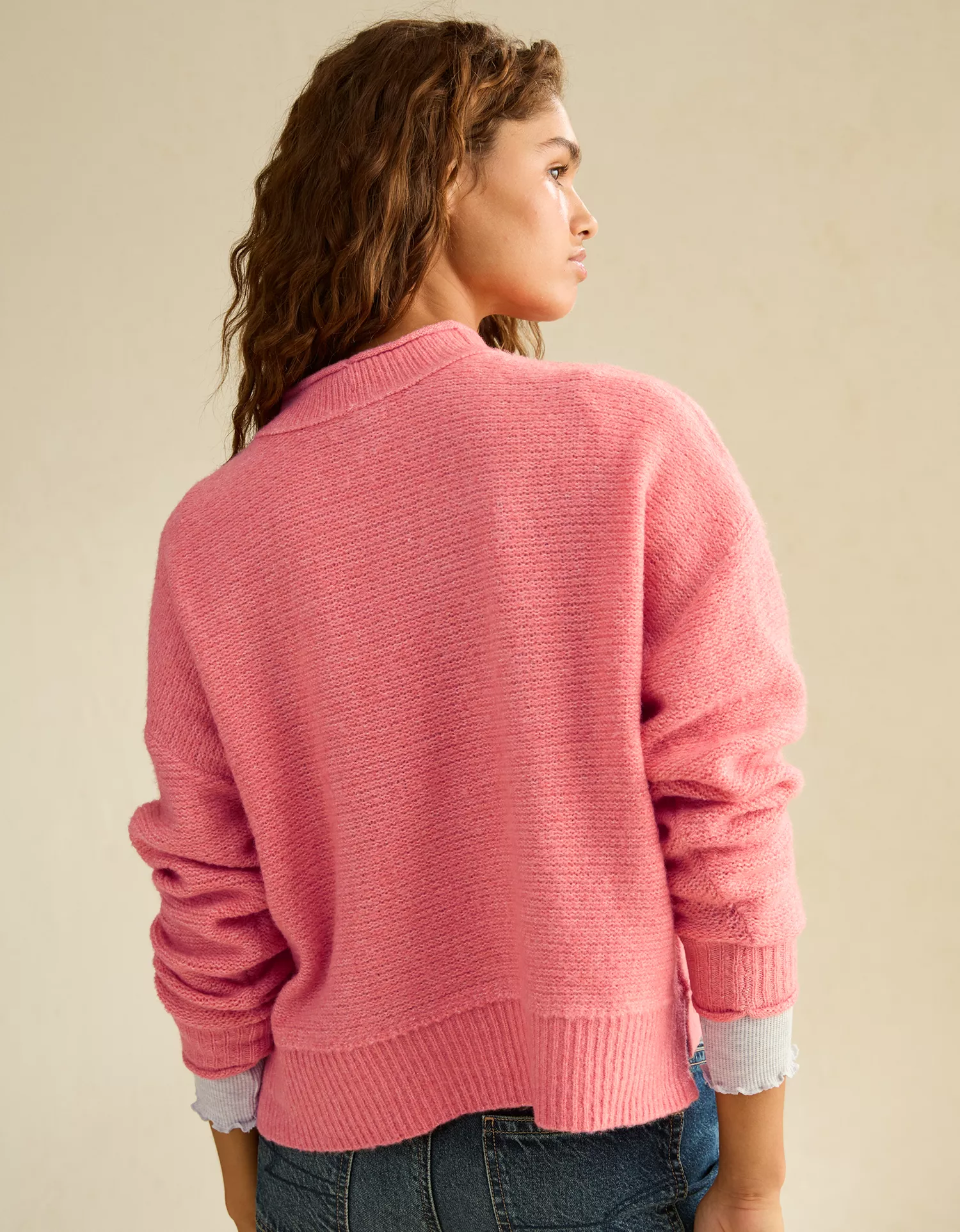 AE Whoa So Soft Cropped Sweater - thumbnail 2
