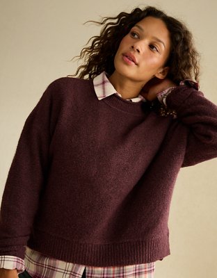 AE Whoa So Soft Cropped Sweater