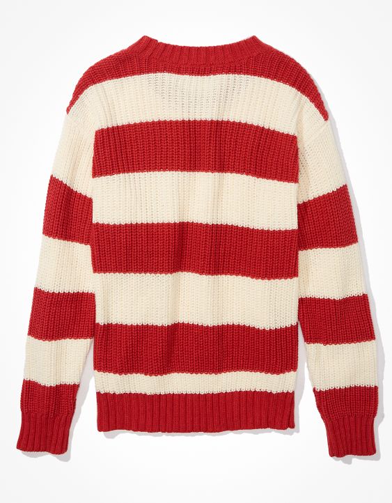 AE Striped Knit Sweater