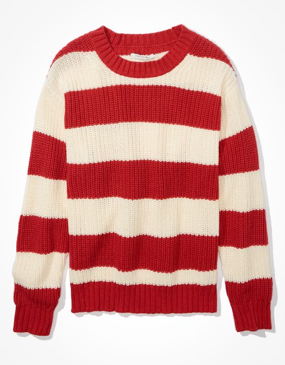 AE Striped Knit Sweater