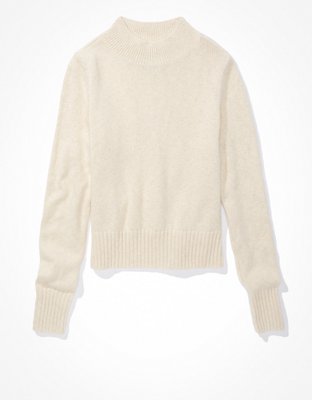 Mock Turtleneck - Cream