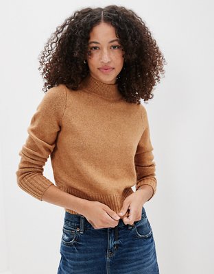 AE Crochet V-Neck Sweater