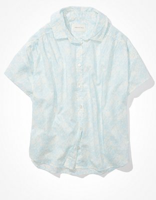 Женские рубашки American Eagle AE Resort Shirt — фото 3