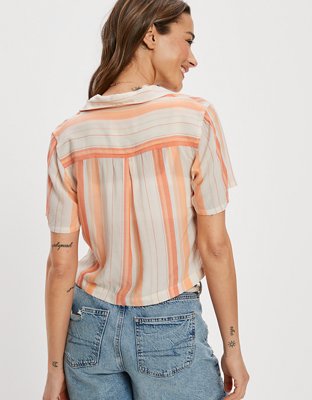 AE Cropped Resort Shirt