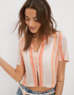 AE Cropped Resort Shirt