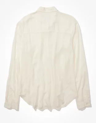 AE Long-Sleeve Button-Up Shirt