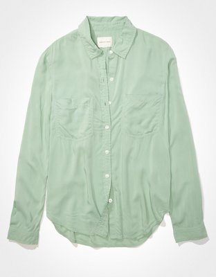 AE Long-Sleeve Button-Up Shirt