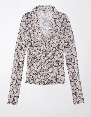AE Mesh Button-Up Shirt