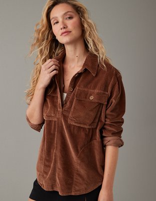 AE Oversized Corduroy Shirt