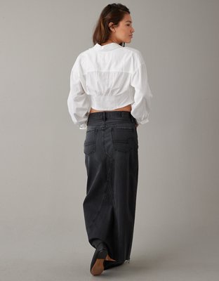 AE Corset Button-Up Shirt