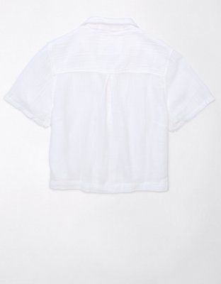 AE Cropped Cabana Shirt