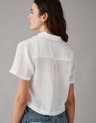 AE Cropped Cabana Shirt