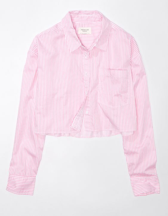 AE Cropped Perfect Shirt