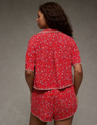 Chemisier à motif floral AE