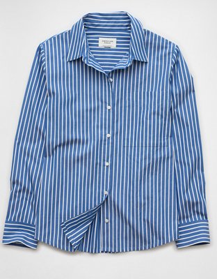 AE Long-Sleeve Button-Up Shirt