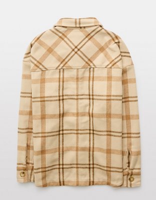 AE Plaid Shacket