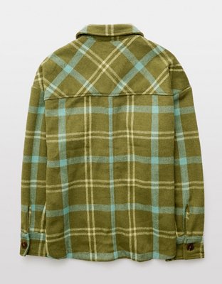 AE Plaid Shacket
